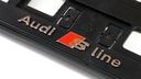AUDI SLINE S LINE 3D РАМКА НОМЕРНОГО ЗНАКА