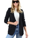 модная женская куртка Black Italian Jacket Elegant Loose XL/42