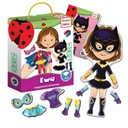 МАГНИТНАЯ ИГРА ОДЕВАЛА EWA СУПЕР ГЕРОИНЯ НАрядЫ МОДНЫЙ РОТЕР КАФЕР