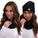 ШАРФ ЖЕНСКИЙ ШАРФ-ТРУБА ЗИМНИЙ ТЕПЛЫЙ ЧЕРНЫЙ