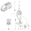 FILTRAS DEGALŲ RENAULT TRAFIC II 1.9 2.2 2.5 3.0 DCI nuotrauka 3