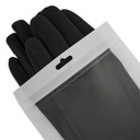 BETLEWSKI Pánske rukavice na telefón iTouch zladené päťprstové Dominujúca farba čierna