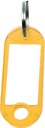 БРЕЛОК ДЛЯ КЛЮЧЕЙ, Двусторонний, ЖЕЛТЫЙ