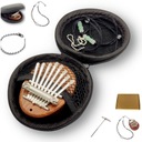 мини КАЛИМБА 8 тонов + футляр, молоток, ремешок...