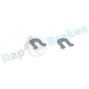 КОМПЛЕКТ DODATKOW, КОЛОДКИ ГАЛЬМІВНЕ RAP BRAKES R-T0192  (17663973355) фото min 8