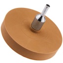 РЕЗИНОВЫЙ ДИСК ДЛЯ СНЯТИЯ КЛЕЯ ДЛЯ ДРЕЛИ + ПЕРЕХОДНИК