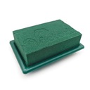 Table Deco MINI zielone gąbka florystyczna MOKRA