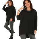 Moda Fresca Асимметричное кимоно ТУНИКА с водолазкой