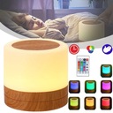 СВЕТОДИОДНЫЙ НОЧНИК С ДИСТАНЦИОННЫМ УПРАВЛЕНИЕМ, РЕГУЛИРОВКА, 7 ЦВЕТОВ, ЗАРЯЖКА ЧЕРЕЗ USB