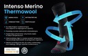 TREKINGOVÉ PONOŽKY Z MERINO VLNY 90% MERINO TERMOAKTÍVNE TURISTICKÉ Strih ponožky