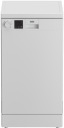 Посудомоечная машина Beko DVS 05024W 10 комплектов со светодиодным дисплеем