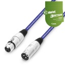 ADAM HALL K3MMF BL XLR - XLR микрофонный кабель 1м