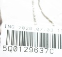 TUYAU DE VIDANGE EAU AVEC FILTRE AIR VOLKSWAGEN GOLF MK7 5Q0129637Cphoto 7