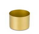 Металлический абажур МЕТАЛЛ для светильников Е27 ЛОФТ, чашка золотая