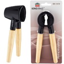 СТАЛЬНОЙ ЩЕЛКУНЧИК, ДЕРЕВЯННЫЕ РУЧКИ KINGHOFF