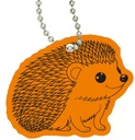 Светоотражающий кулон на цепочке-кулон светоотражающий брелок Ежик