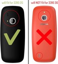 skórzane etui z klipsem do paska do telefonu Nokia 3310 2G (2017) wykonane Kolor wielokolorowy