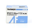 Коробка Tamron SP AF 17-50 mm f/2.8 XR Di II LD IF