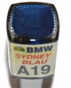 BMW A19 Sydney Blau выглядит латк