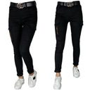 ЧЕРНЫЕ БРЮКИ КАРГО БОЛЬШИХ РАЗМЕРОВ, РАЗМЕР 46/3XL