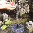 SOLAR Záhradná solárna fontána do jazierka 16cm Šírka produktu 16 cm