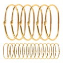 МЕТАЛЛИЧЕСКИЕ КОЛЬЦА ДЛЯ ДУШЕВОГО КОРПУСА С ОТКРЫТЫМ КРЮЧКОМ