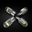 ЛАМПОЧКА LED (СВІТЛОДІОД) W5W KRYSTALICZNA ДІОДНА T10 СФЕРА COB 360° WHITE 20SZT КОМПЛЕКТ  (18144815939) фото min 8
