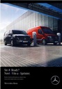 Брошюра Mercedes eVito eSprinter, модель 2023 г.