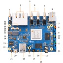 Микрокомпьютер Orange Pi 5 Plus 16 ГБ LPDDR4 HDMI 8K RK3588 M.2 NVMe USB 3.0