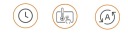 Нагревательный коврик под плитку DS2-10/XRT01-BB с Wi-Fi, 1 м², комплект, белый