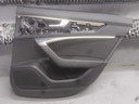AUDI A6 C8 BOCZEK TAPICERKA DRZWI PRAWY TYŁ SEDAN