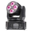 ДВИЖУЩАЯСЯ ГОЛОВКА СВЕТОДИОДНАЯ ГОЛОВКА 4x8 Вт RGBW DMX ДИСКО-СВЕТ