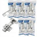 Мебель шарнир gtv inhc простое применение тихое закрытие 10 штук