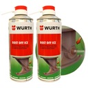 WURTH Rost Off ICE Замораживающий спрей для удаления ржавчины, 400 мл, набор из 2 шт.