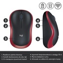 Logitech M185 Mysz bezprzewodowa, 2,4 GHz, Model 2227781