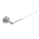 Потолочный карниз, одинарный стальной трос для штор, сталь 500 см.