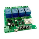 Zigbee Tuya Smart 4CH Релейный модуль DC5V 7-32V Rf43