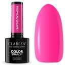 Лак для ногтей Claresa Hybrid Tropical Escape 1 Розовый Неон 5г