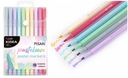 KIDEA PISAKI FLAMASTRY PASTELOWE 10 kol