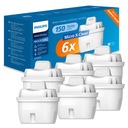 Набор из 6 фильтров из 6 фильтров Philips Micro x-Clean AWP212 для кувшина фильтра