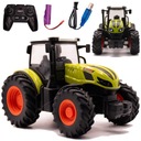 DUŻY TRAKTOR ZDALNIE STEROWANY CIĄGNIK PILOT TRAKTOREK RC LED