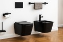 VELDMAN Black INES BIDET Унитаз-компакт RIMLESS TORNADO Система смыва