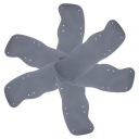 6 SZT. KOMFORTOWYCH WKLADEK/OPASEK DO HELMET OCHRONNEGO - COLOR GRAY  photo 4