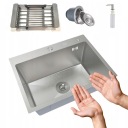 Мойка 50х45 Satin Inox + Дозатор + Слив