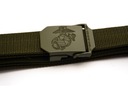 Vojenský opasok k nohaviciam Mil-tec USMC olivový Zbierka USMC