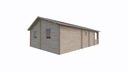 Dom drewniany – USZATKA C 595x941 56 m2 Domek do samodzielnego złożenia Tak