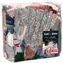 ХЛОПКОВОЕ БЕЛЬЕ ОЧИСТИТЕЛЬНОЕ 10 КГ ЦВЕТНЫЕ ТКАНИ ДЛЯ ПРОМЫШЛЕННЫХ МАСТЕРСКИХ ТРЯПКИ