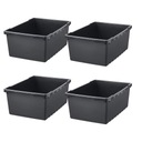 НАБОР КОРОБОК-КОНТЕЙНЕРОВ 4 ШТ. 35X25X14 СМ