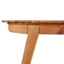 vidaXL Záhradný stôl, 150x90x75 cm, masívne akáciové drevo Hmotnosť (s balením) 23 kg