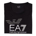 EMPORIO ARMANI EA7 značkové dámske tričko BLACK/GOLD S Značka Armani